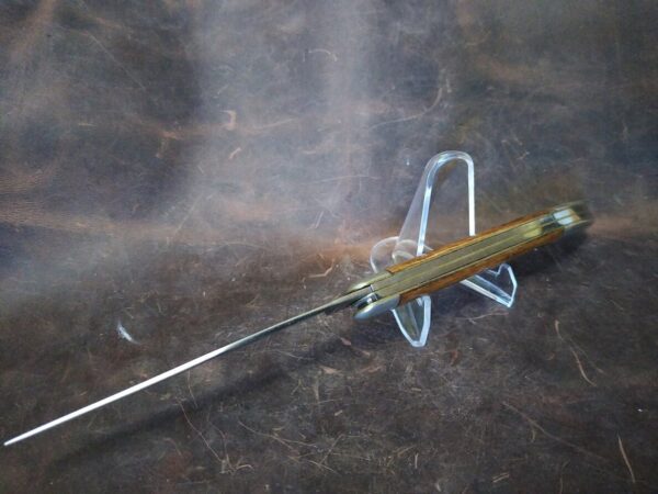 Vintage Case XX USA 1940’s Fish Knife with Scaler Blade – Custom wood handle scales[Used – Near Mint Cond.] Case XX™