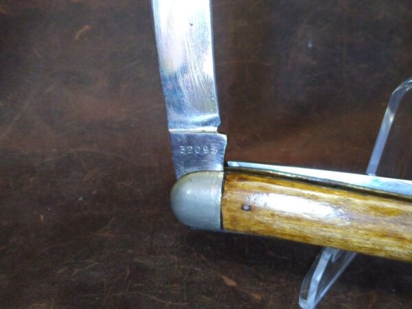 Vintage Case XX USA 1940’s Fish Knife with Scaler Blade – Custom wood handle scales[Used – Near Mint Cond.] Case XX™