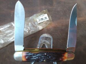 Vintage Camillus Cutlery Company New York, USA 1988 Jumbo Muskrat Pocket Knife – CMSMK1[Unused – Pristine Mint Cond.] Camillus Cutlery