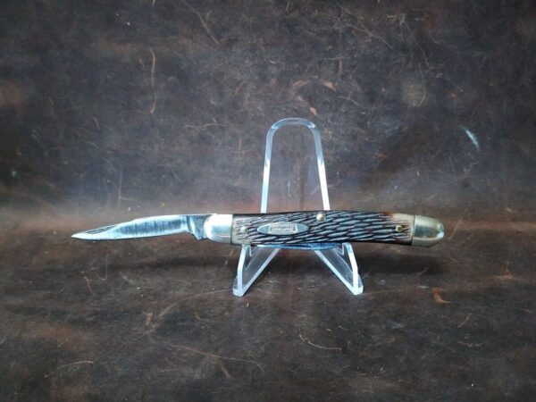 Vintage Craftsman USA 9541 2-Blade Folding Pocket Knife with Jigged Delrin Handle [Used – Very Good Cond.] Collectible Knives