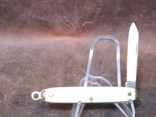 Vintage HIT USA Single Blade pocket knife(w/FOB Ring)[Unused – Mint Cond.] Collectible Knives