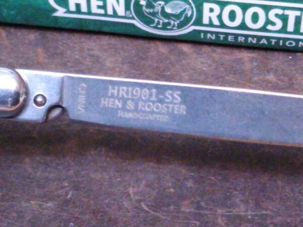 Hen & Rooster™ HRI901-SS Handcrafted Executive Pocket knife with clip [Unused-Pristine Mint Cond.] Everyday Carry[EDC]