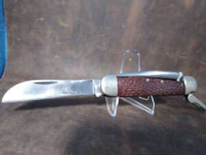 Vintage Camillus Marlin Spike Sailor’s Knife w/Sheepsfoot Blade and Lever-Locked Spike [Used – Excellent Cond.] Camillus Cutlery