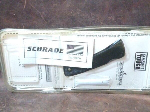 Vintage Schrade Lightweight SCHSP2-Raider in Original Packaging – Made in USA[Unused – Pristine Mint Cond.] Collectible Knives