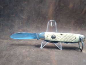 Vintage Ulster USA Boy Scouts Badge Folding Camp knife w/Bail[Used – Excellent Cond.] Camp Knives