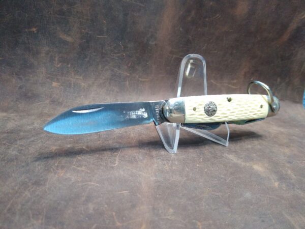 Vintage Ulster USA Boy Scouts Badge Folding Camp knife w/Bail[Used – Excellent Cond.] Camp Knives