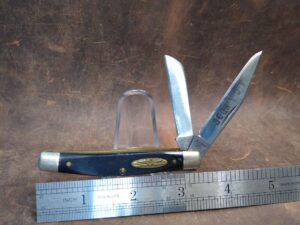 Vintage Craftsman USA 95021 2 Blade Jack-knife American Eagle Badge, A.C.A. Edge etched main blade[Used – Mint Cond.] Collectible Knives