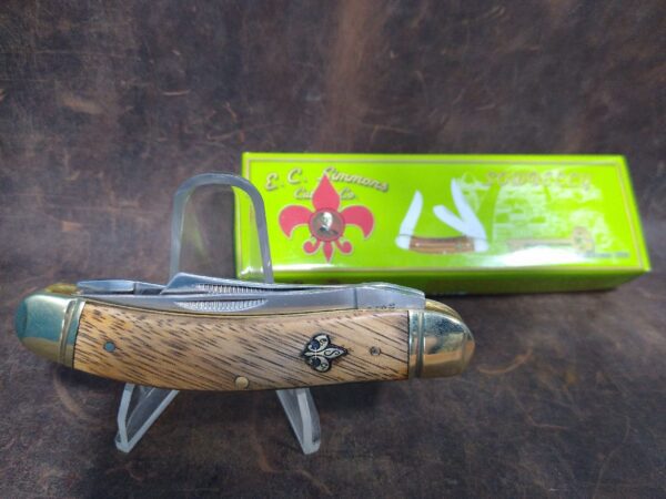 E.C. Simmons Cutlery Co. 3 blade Sowbelly folding pocket knife in Orig. packaging[New – Unused] E.C. Simmons Cutlery Co.