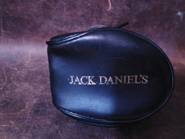 Jack Daniel’s Logo-ed Folding Sunglasses 1980s Advertising Promo. with zippered case[Used – Excellent Cond.] The Barrel