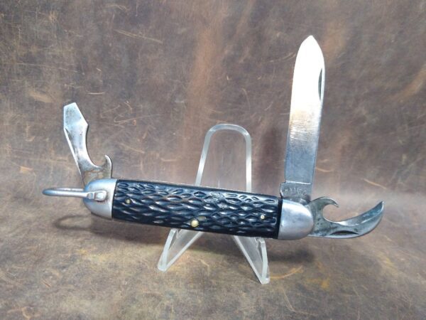 Vintage CamCo 333 USA 3 Blade Scout/Camp Knife[Used – Very Good Cond.] CamCo