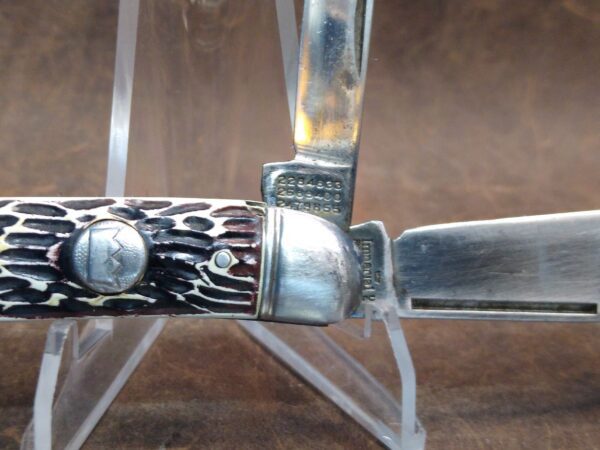 Vintage Imperial Prov. USA Medium 2 Blade Peanut Jack knife[Used – Excellent Cond.] Collectible Knives