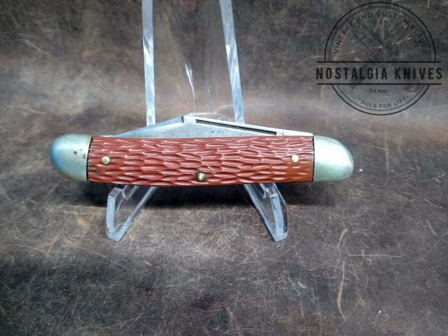 Vintage Hammer Brand USA 3 Blade Stockman Pocket Knife with Bakelite Handle[Used - Excellent Cond.]